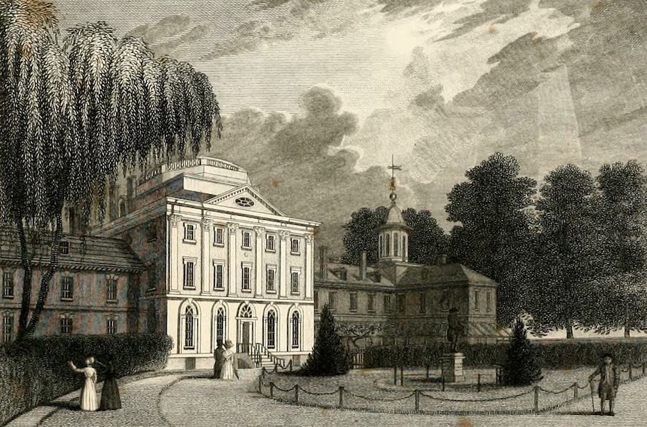 Views in Philadelphia and its 
vicinity - Pennsylvania Hospital (1827)