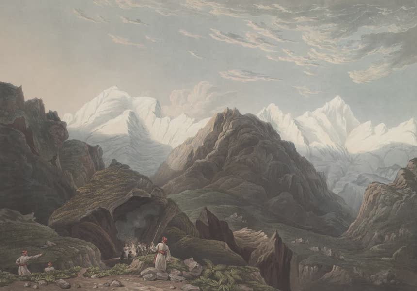 Views in the Himala Mountains - Bheem Ke Udar (1820)