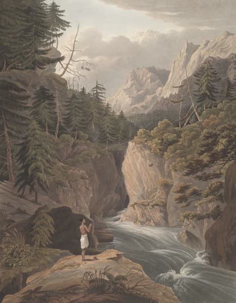 Views in the Himala Mountains - Bhyramghattee (1820)