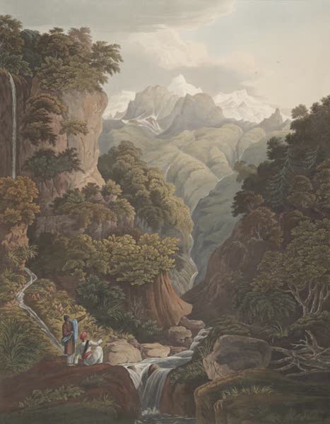 Views in the Himala Mountains - Jumnotree the Source of the River Jumna (1820)