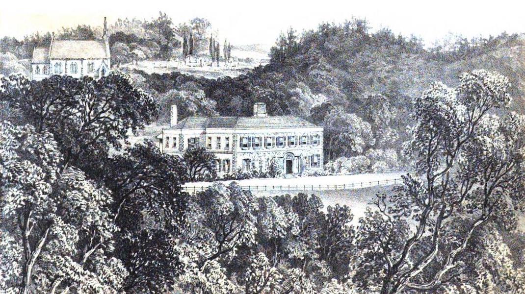 Views of St. Helena - Plantation House (1857)