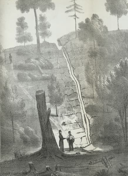 Views of the Adirondack Mountain Region - Rossie Lead Vein (1838)