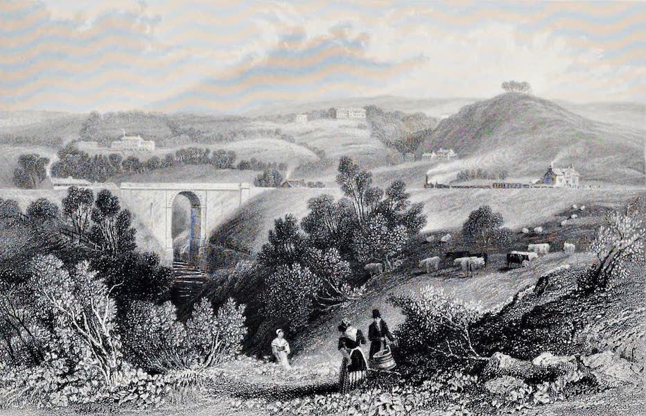 Views on the Newcastle and Carlisle Railway - Rose Hill, Gisland (1839)