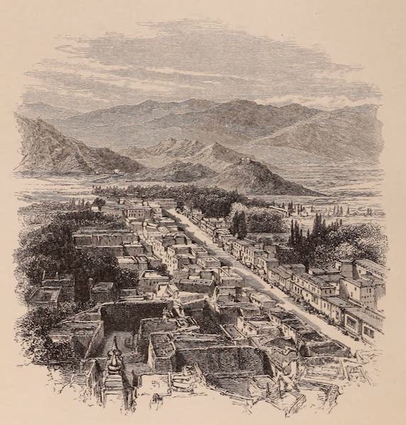 Visits to High Tartary, Yarkand, and Kashgar - Bazar of Leh, Ladak (1871)