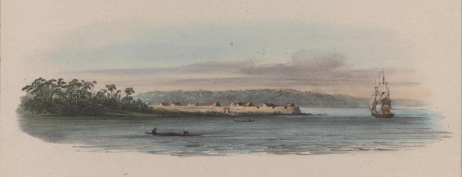 Voyage a Surinam - Redoute de Leyden (1839)