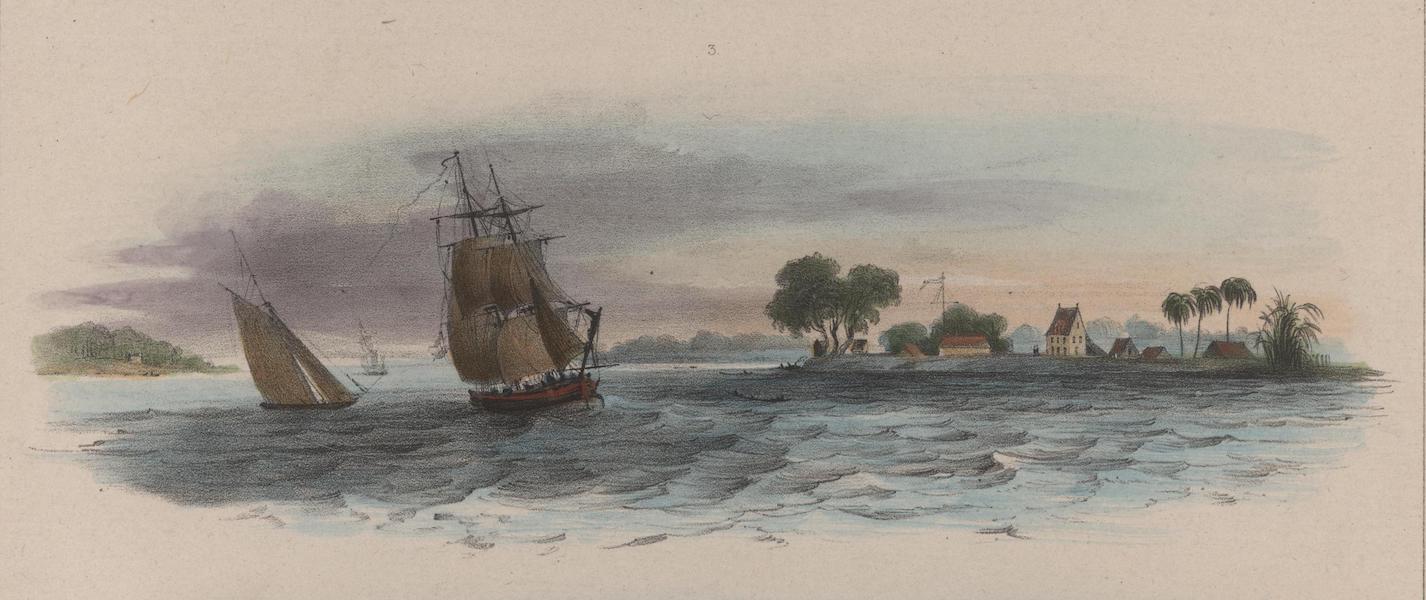 Voyage a Surinam - Forteresse Amsterdam (1839)