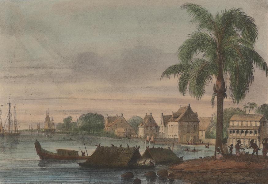Voyage a Surinam - Vue de Paramaribo (1839)