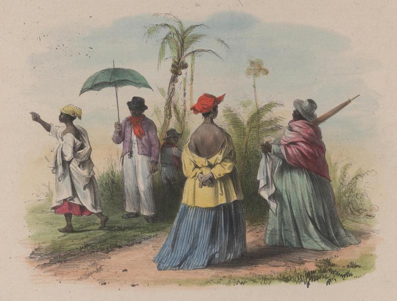 Voyage a Surinam - Costumes creoles et negres (1839)