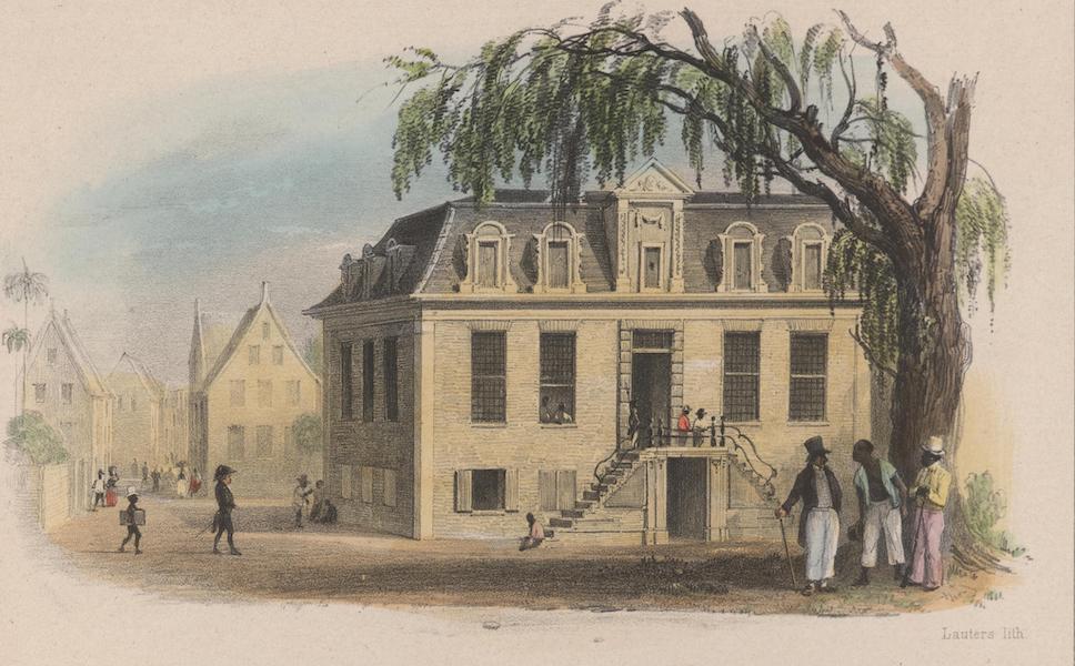 Voyage a Surinam - Le Palais de Justice (1839)