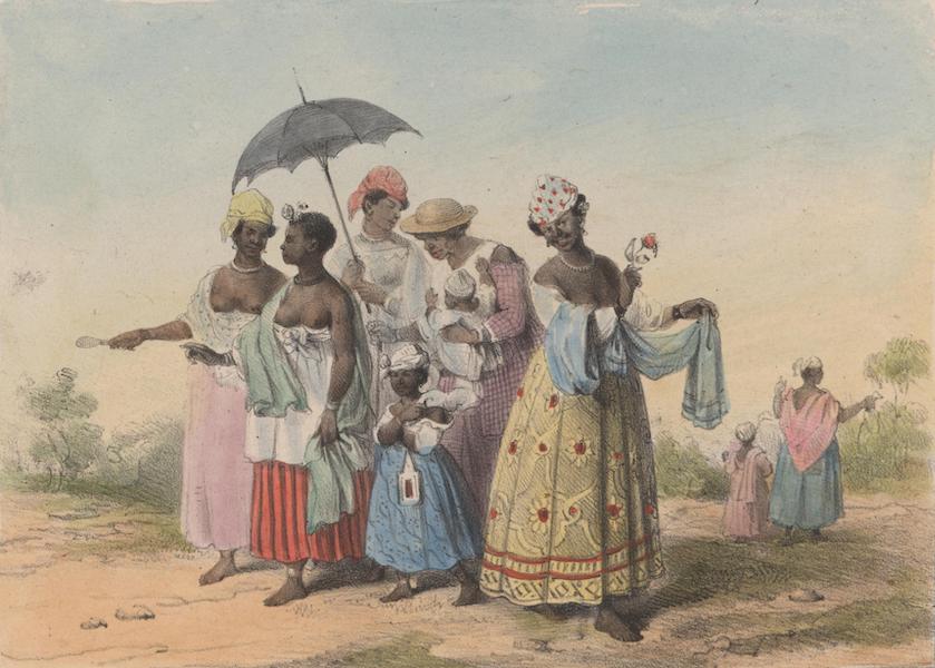 Voyage a Surinam - Esclaves allant au Dou (1839)