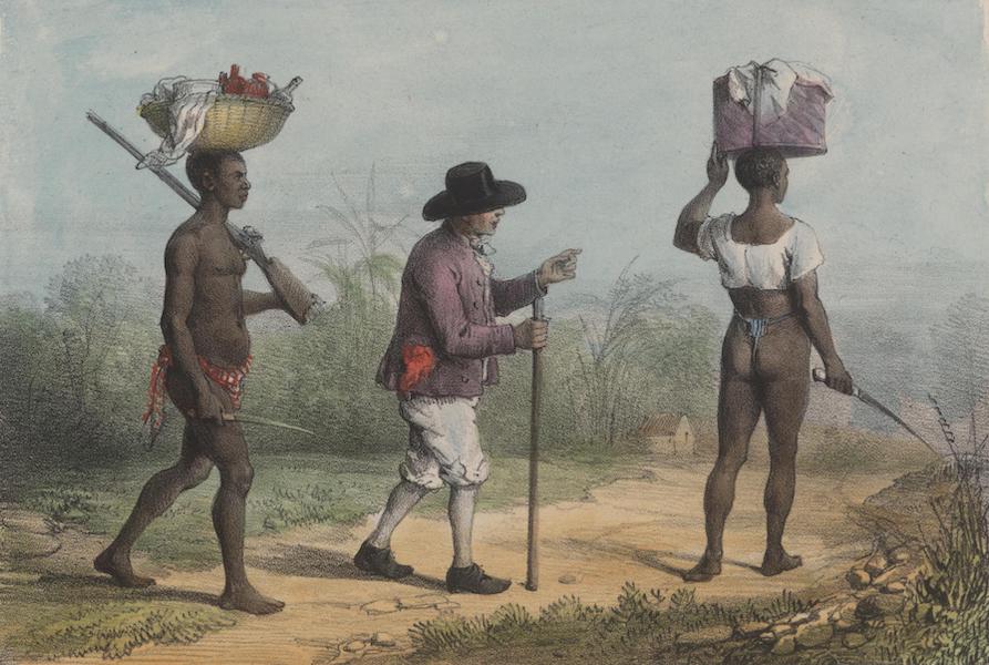 Voyage a Surinam - Planteurs se rendant a une plantation voisine (1839)