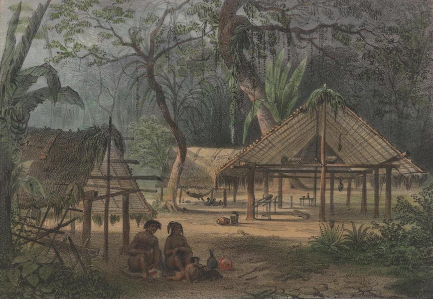 Voyage a Surinam - Un village indien (1839)