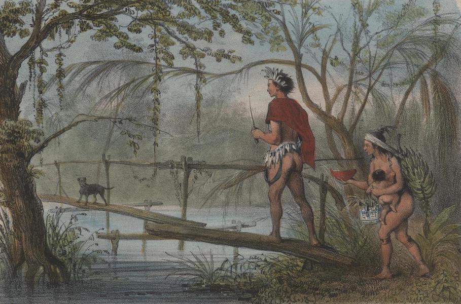 Voyage a Surinam - Indien partant pour la chasse (1839)