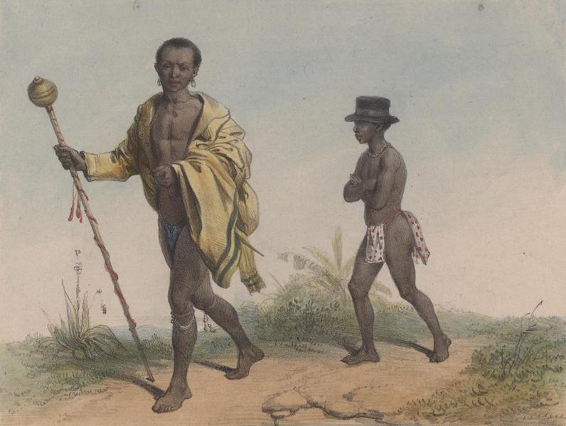 Voyage a Surinam - Un vieillard et son esclave (1839)