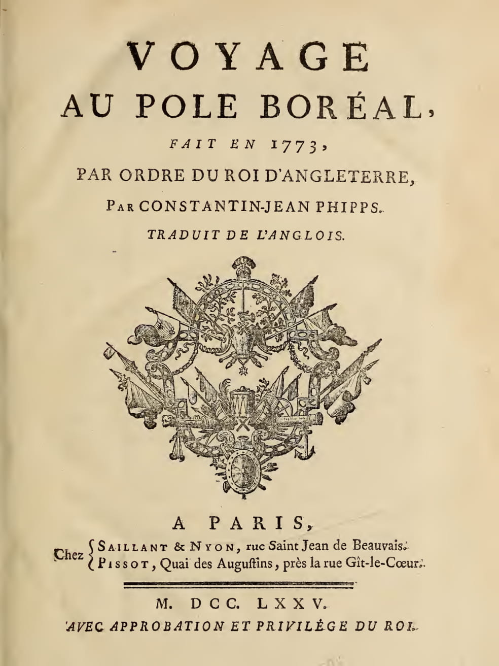 Voyage au Pole Boreal