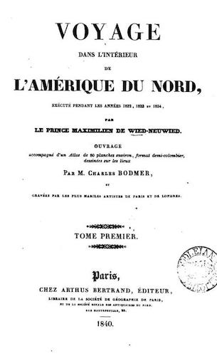 American Southwest - Voyage dans l'Interieur de l'Amerique du Nord Vol. 1