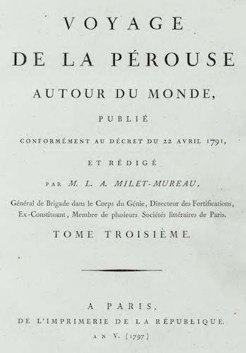Sailing - Voyage de La Perouse Autour du Monde Vol. 3