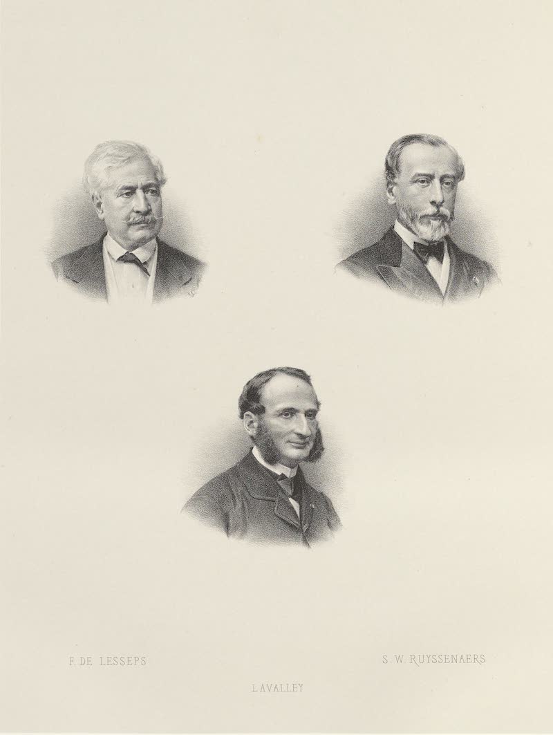 Voyage des Souverains du Canal du Suez - De Lesseps Ruyssenaers L'Avalley (1870)