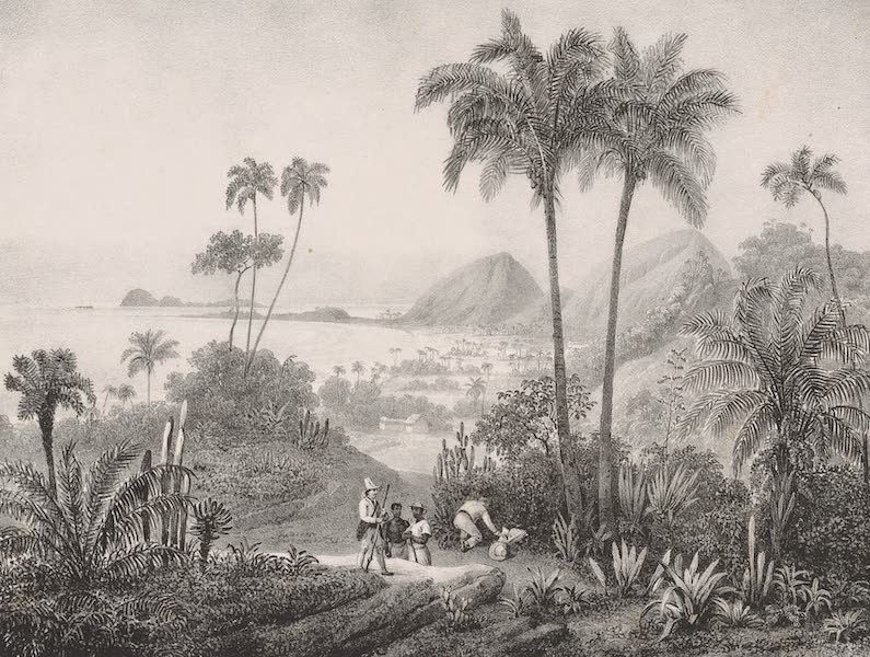 Voyage Pittoresque dans le Bresil - Praya Rodriguez pres de Rio de Janeiro (1835)