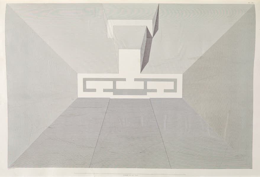 Plan de la Pyramide de Kingsborough