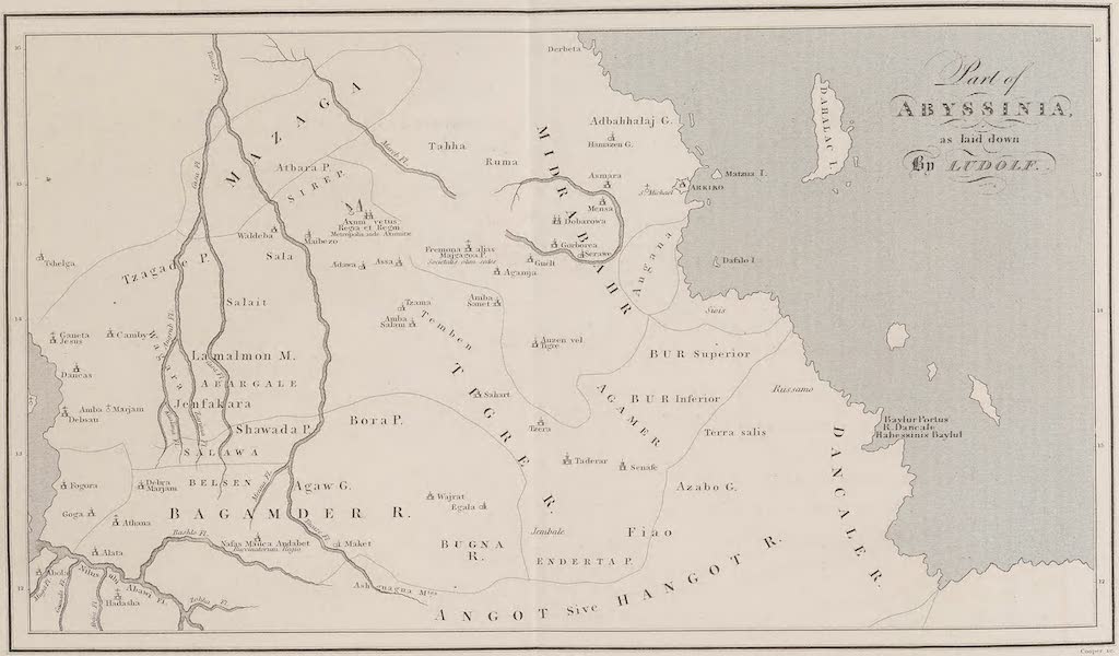 Voyages and Travels to India, Ceylon, the Red Sea, Abyssinia, and Egypt Vol. 3 - Part of Abyssinia (1809)