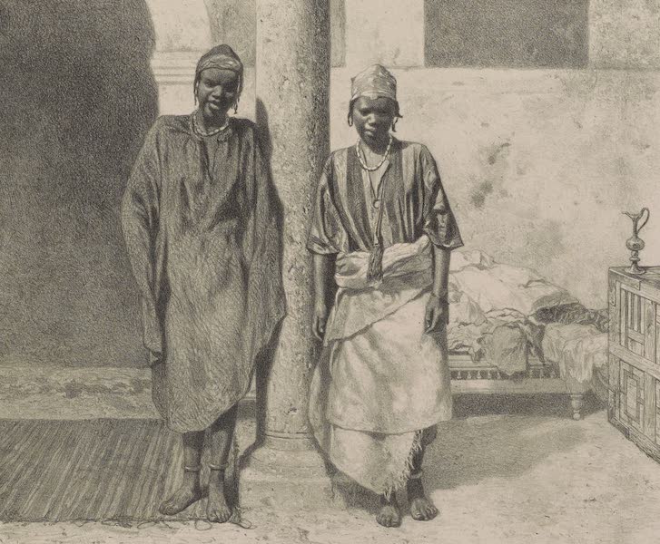 Voyages au Soudan Oriental et Dans l'Afrique Septentrionale - Planche 41. Esclaves du Soudan occidental. (1852)