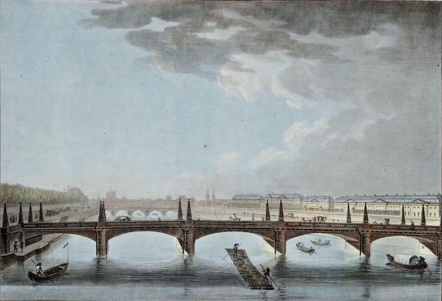 Vues des Plus Beaux Edifices de la Ville de Paris - Pont Louis XVI (1787)