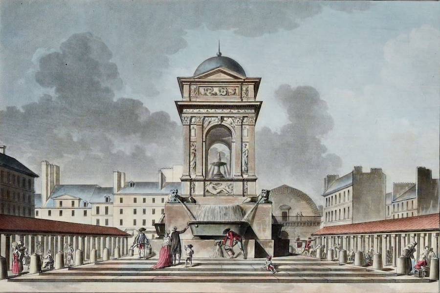 Vues des Plus Beaux Edifices de la Ville de Paris - Ancienne Fontaine des Innocens (1787)