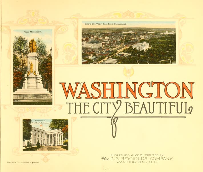 Washington, the City Beautiful - Title Page (1918)