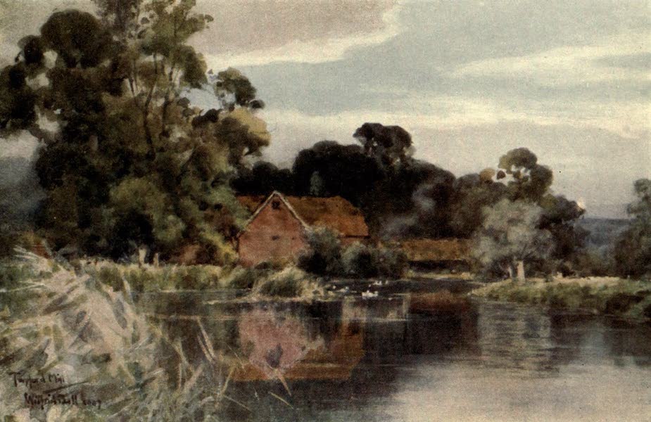 Winchester Painted and Described - Shawford Mill (1910)