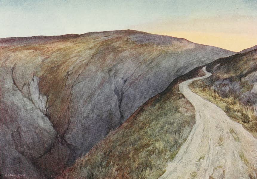 Yorkshire Dales and Fells Painted and Described - Twilight in the Butter-tubs Pass (1906)