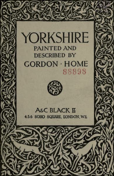 Yorkshire Painted and Described - Title Page (1925)