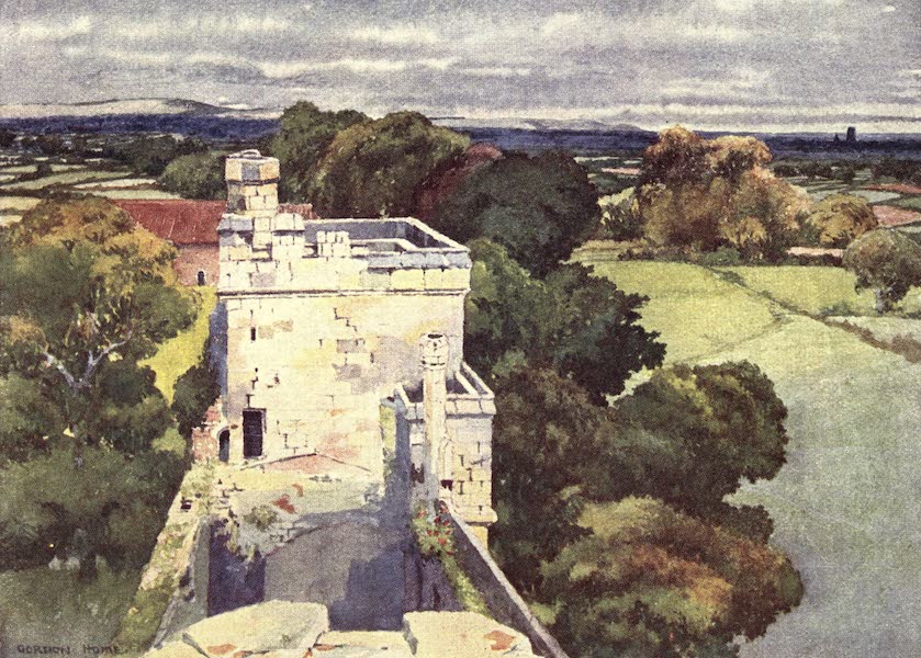 Yorkshire Vales and Wolds Painted and Described - Wressle Castle (1908)